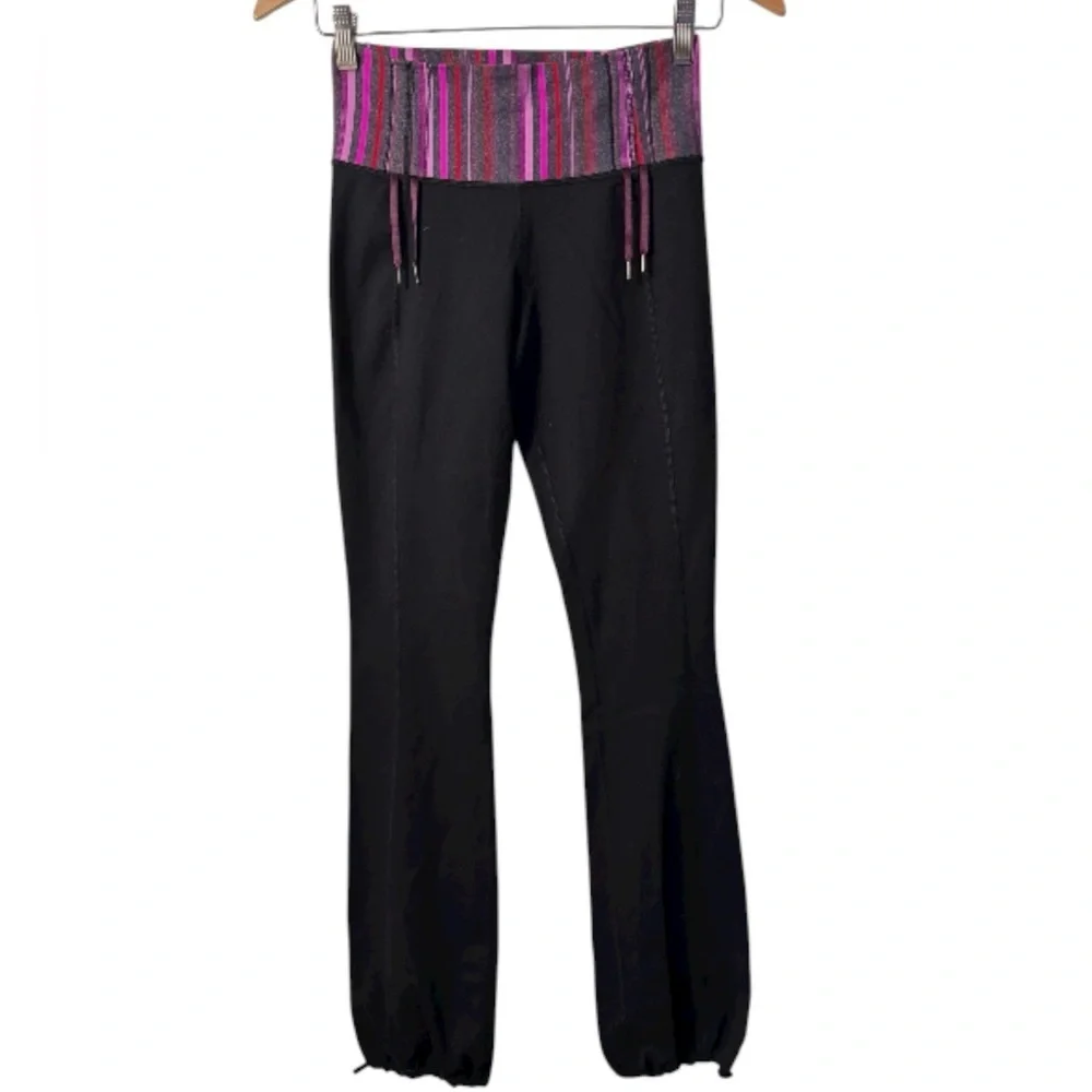 Lululemon Recognition Yoga Pant in Black Elevation Space Dye